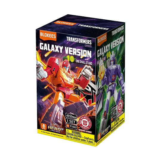 Blokees Figures | Transformers Galaxy Version 10 | One Shall Stand | Caja 9 Figuras Al Azar