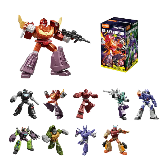 Blokees Figures | Transformers Galaxy Version 10 | One Shall Stand | Figura Al Azar