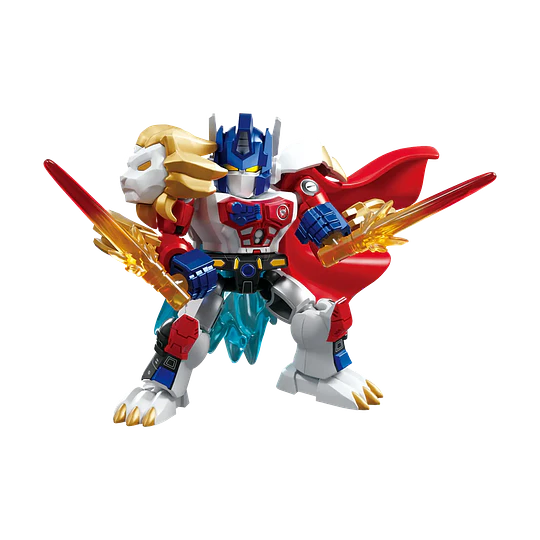 Blokees Figures | Transformers Defender Version 07 Power of the Beast | Figura Al azar