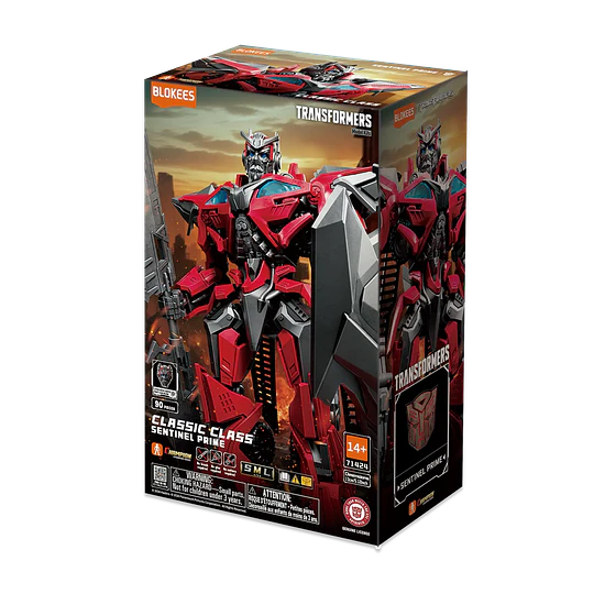 Blokees | Classic Class 24 | Dark of the Moon | Sentinel Prime