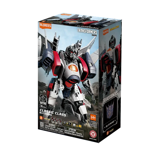 Blokees | Classic Class 25 | Dark of the Moon | Blitzwing