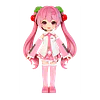 Blokees Figures | Hatsune Miku | DaaLaMode Series | Sakura Miku