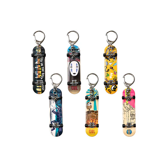 GBL | Mini-Skateboard Keychain | Ghibli
