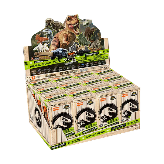 Blokees Figures | Jurassic World Terraventure TS 01 Dinosaur Capture Operation | Caja Figuras Al Azar