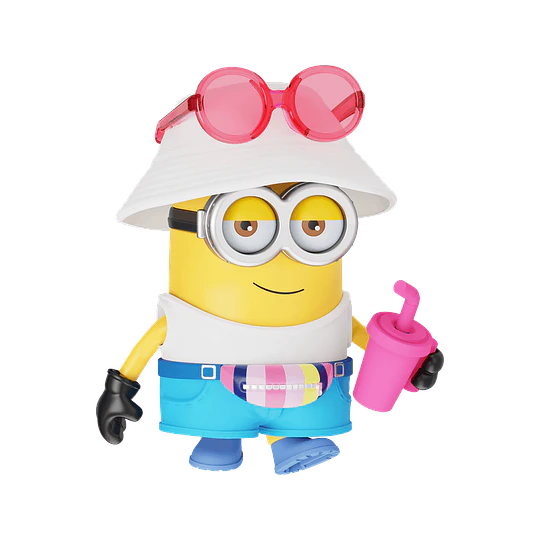 Blokees Figures | Minions Serie Mokoo | 02 Summer Bello | Al Azar