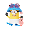 Blokees Figures | Minions Serie Mokoo | 02 Summer Bello | Set 6 figuras al Azar