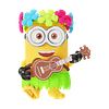 Blokees Figures | Minions Serie Mokoo | 02 Summer Bello | Set 6 figuras al Azar