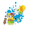 Blokees Figures | Minions Serie Mokoo | 02 Summer Bello | Set 6 figuras al Azar