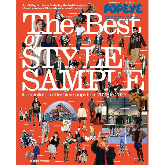 Popeye Magazine | Special English Edition | The Best of STYLE SAMPLE