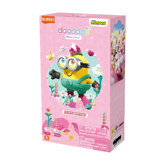 Blokees Figures | Minions daadoos Art Series 01 | Fluffy Dreams | Figura Al Azar