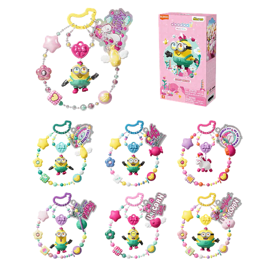 Blokees Figures | Minions daadoos Art Series 01 | Fluffy Dreams | Figura Al Azar