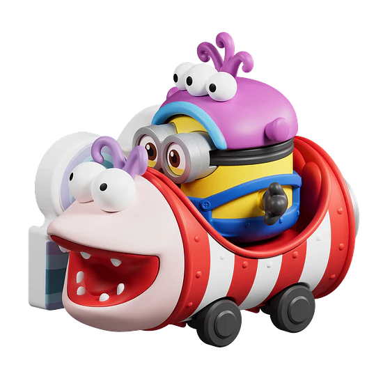 Blokees Figures | Minions daadoos Nest Series 01| Super Silly Fun Land Ride | Figura Al Azar