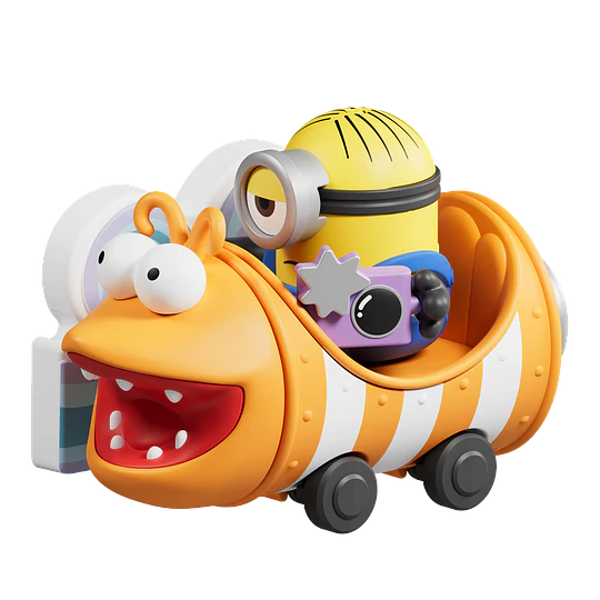 Blokees Figures | Minions daadoos Nest Series 01 | Super Silly Fun Land Ride | Caja 6 Figuras Al Azar