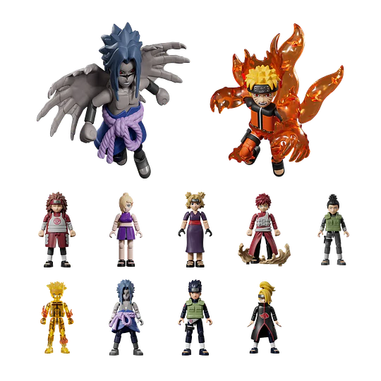 Blokees Figures | Naruto Shippuden | Galaxy Version 03 Heart of a Ninja | Figura Al Azar