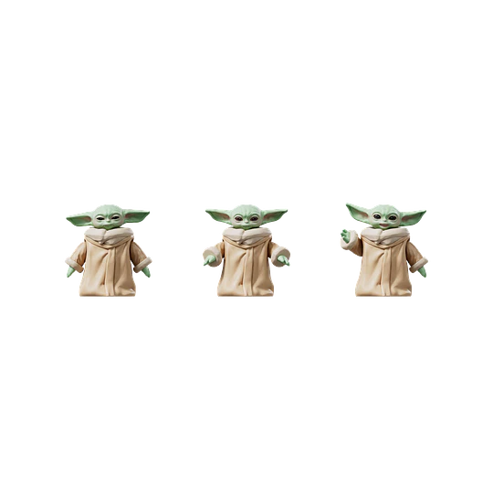 Blokees Figures | Star Wars | Champion Class | CC05 | Din Djarin & Grogu