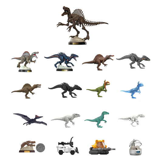Blokees Figures | Jurassic World Terraventure TS 03 | Jurassic World Laboratory | Figura Al Azar