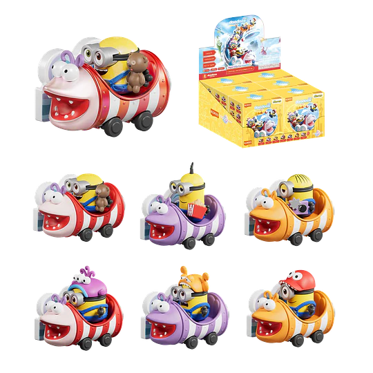 Blokees Figures | Minions daadoos Nest Series 01| Super Silly Fun Land Ride | Figura Al Azar