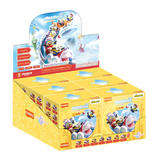 Blokees Figures | Minions daadoos Nest Series 01| Super Silly Fun Land Ride | Figura Al Azar