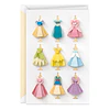 Hallmark I Disney Princess Dresses Blank Card