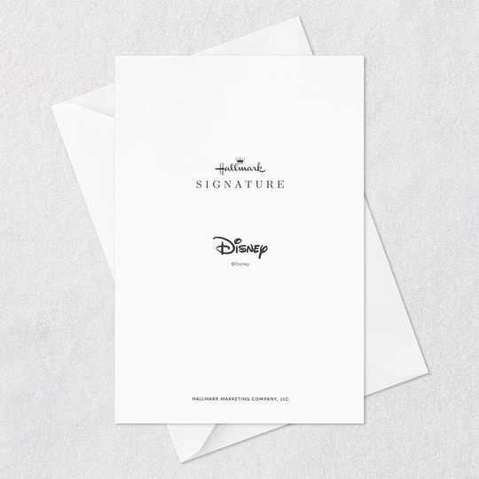 Hallmark I Disney Princess Dresses Blank Card