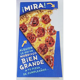 Hallmark I Carta Español | Pizza