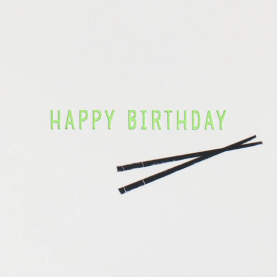 Hallmark I Let the Good Times Roll Birthday Card