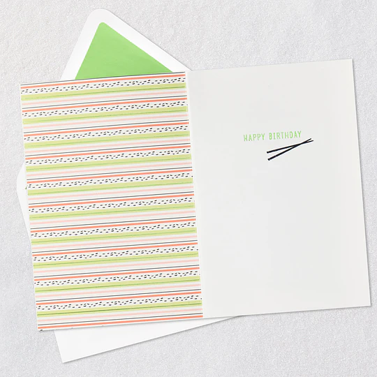 Hallmark I Let the Good Times Roll Birthday Card