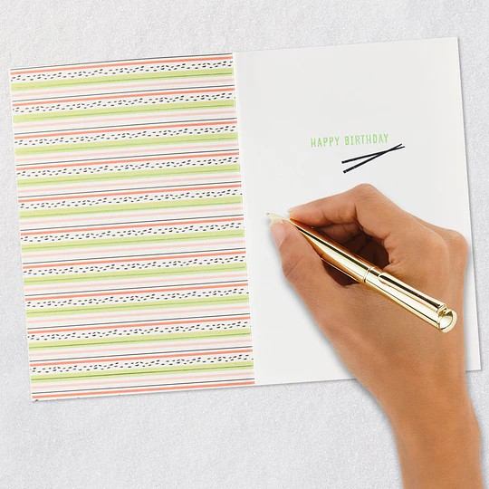 Hallmark I Let the Good Times Roll Birthday Card
