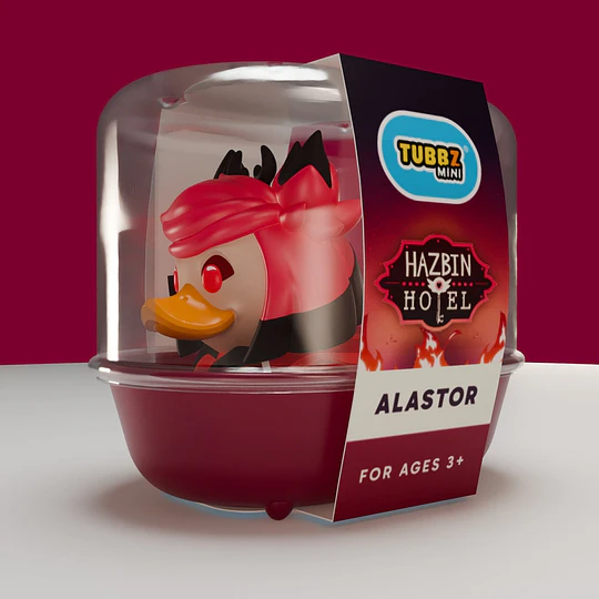 Hazbin Hotel: Alastor TUBBZ (Mini Edition)
