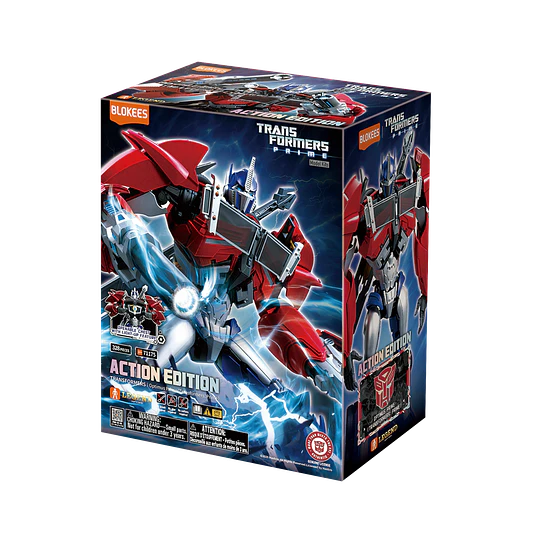 Blokees Figures | Transformers Action Edition 06 | Optimus Prime (Transformers: Prime)