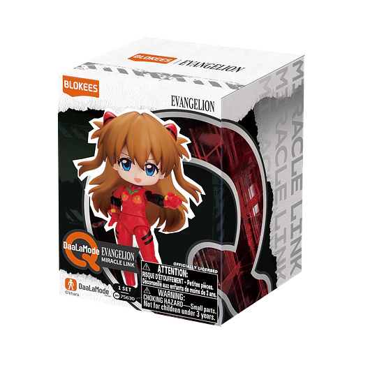 Blokees | Evangelion Fantastics Q Series | Miracle Link | Caja 6 Figuras Al Azar