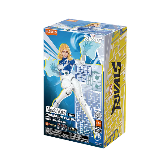 Blokees Figures | Marvel | Rivals | Champion Class 11 | INVISIBLE WOMAN™