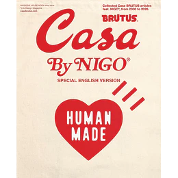 Casa BRUTUS | By NIGO | Human Made |  English Extra Special Edition