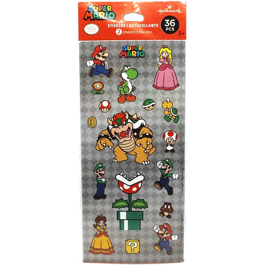 Hallmark I Super Mario Stickers Set