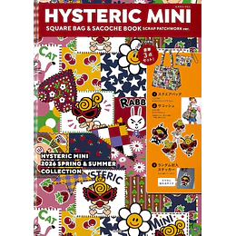 HYSTERIC MINI SQUARE BAG & SACOCHE BOOK SCRAP PATCHWORK