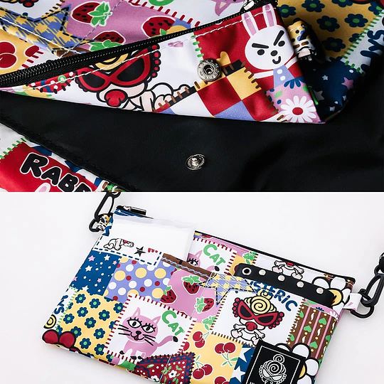 HYSTERIC MINI SQUARE BAG & SACOCHE BOOK SCRAP PATCHWORK