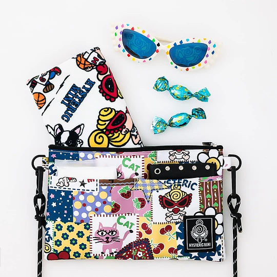 HYSTERIC MINI SQUARE BAG & SACOCHE BOOK SCRAP PATCHWORK