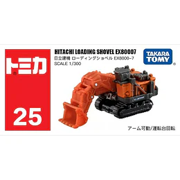 Tomica | Nº25 | Hitachi Construction Machinery Loading Shovel EX8000-7