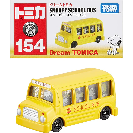Tomica | Nº154 | Snoopy School Bus