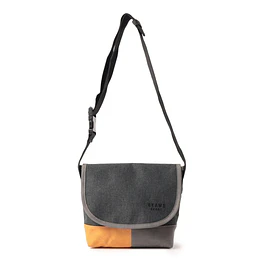 BEAMS HEART | Polyester heathered combination mini messenger bag