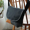 BEAMS HEART | Polyester heathered combination mini messenger bag
