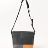 BEAMS HEART | Polyester heathered combination mini messenger bag
