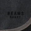 BEAMS HEART | Polyester heathered combination mini messenger bag