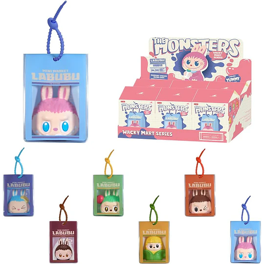 POP MART | THE MONSTERS | Wacky Mart Series-Squishy Charm Blind Box | Al Azar
