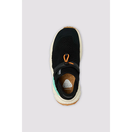 Flower Mountain X Raised By Wolves | Slip on suede and fabric sneakers - Black