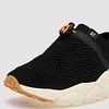 Flower Mountain X Raised By Wolves | Slip on suede and fabric sneakers - Black