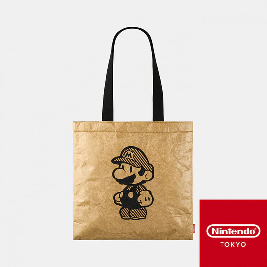 Paper Mario: The Origami King Tote Bag [Available at Nintendo TOKYO]