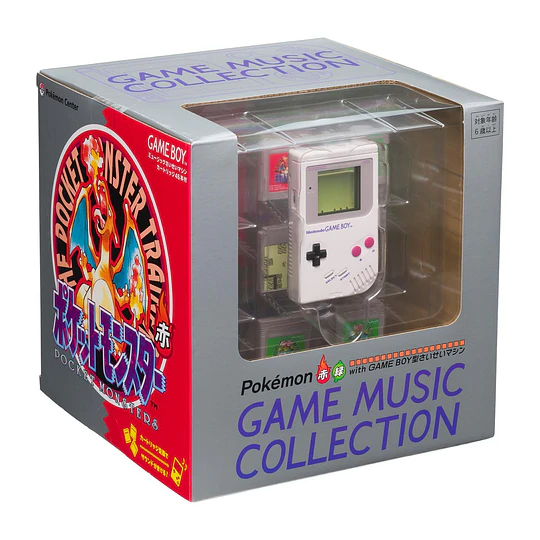 Pokémon Red & Green Game Music Collection with Game Boy-shaped