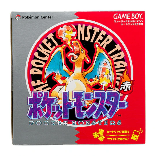 Pokémon Red & Green Game Music Collection with Game Boy-shaped