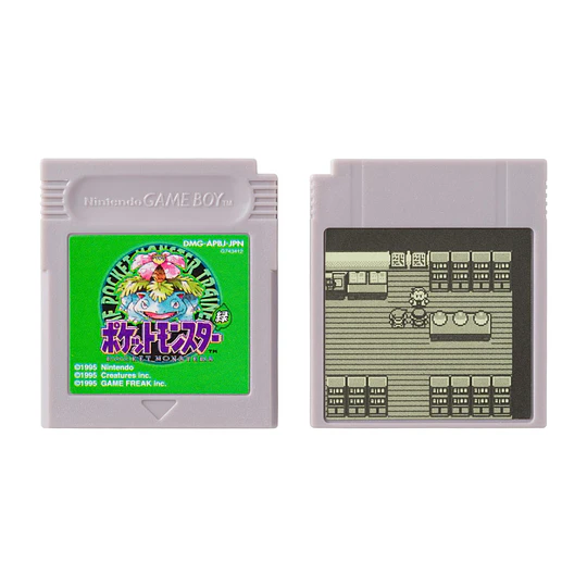 Pokémon Red & Green Game Music Collection with Game Boy-shaped